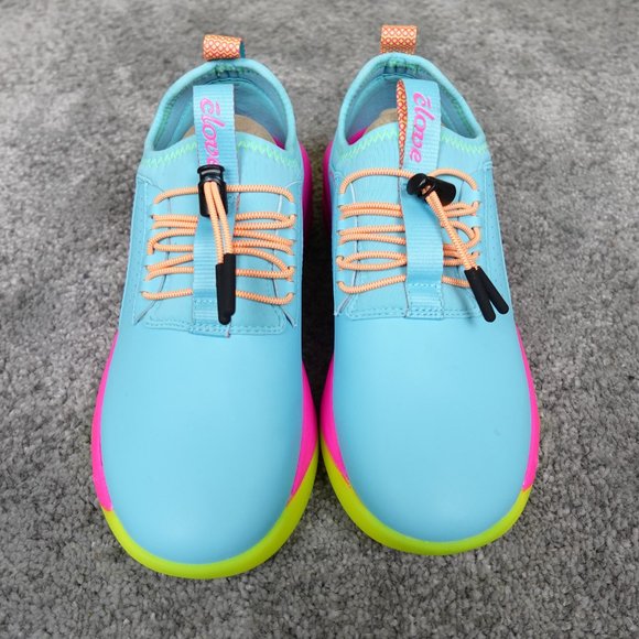 Clove Classic Shoes Womens Sneakers Work Neon Blue Pink Nursing Running Walking - Picture 2 of 8